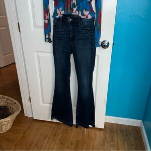 Idyllwind Dark Indigo Flare Jeans